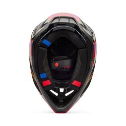 KASK FOX V3 RS CANVAS RED  ENDURO CROSS