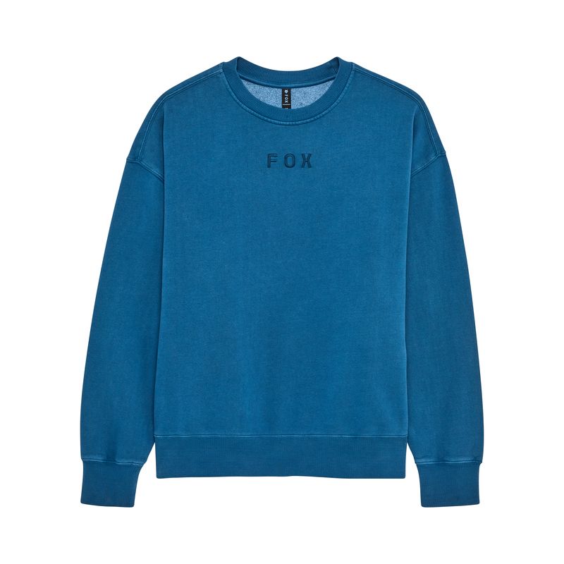 BLUZA FOX WORDMARK OVERSIZED FLEECE CREW TWILIGHT  ENDURO CROSS