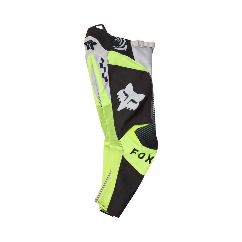 SPODNIE FOX JUNIOR 180 COLLECT GREY/YELLOW 22 ENDURO CROSS