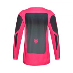 BLUZA FOX JUNIOR GIRLS 180 SHIELD BLACK/PINK  ENDURO CROSS