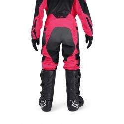 SPODNIE FOX JUNIOR GIRLS 180 SHIELD BLACK/PINK  ENDURO CROSS