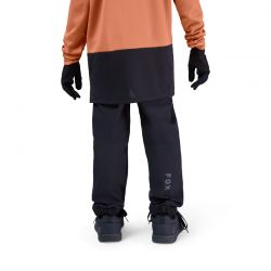 SPODNIE ROWEROWE FOX JUNIOR RANGER WATER BLACK  ENDURO CROSS
