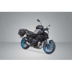 ZESTAW KUFRÓW BOCZNYCH URBAN ABS I STELAŻY SW-MOTECH YAMAHA MT-07 (24-) BLACK 2X16,5L