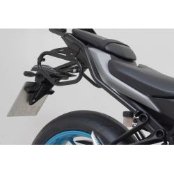 ZESTAW KUFRÓW BOCZNYCH URBAN ABS I STELAŻY SW-MOTECH YAMAHA MT-07 (24-) BLACK 2X16,5L