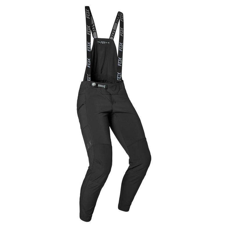 SPODNIE FOX DEFEND FIRE BIB BLACK  ENDURO CROSS