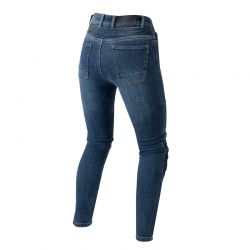 JEANSY MOTOCYKLOWE DAMSKIE OZONE AGNESS 2 WASHED BLUE 24/30