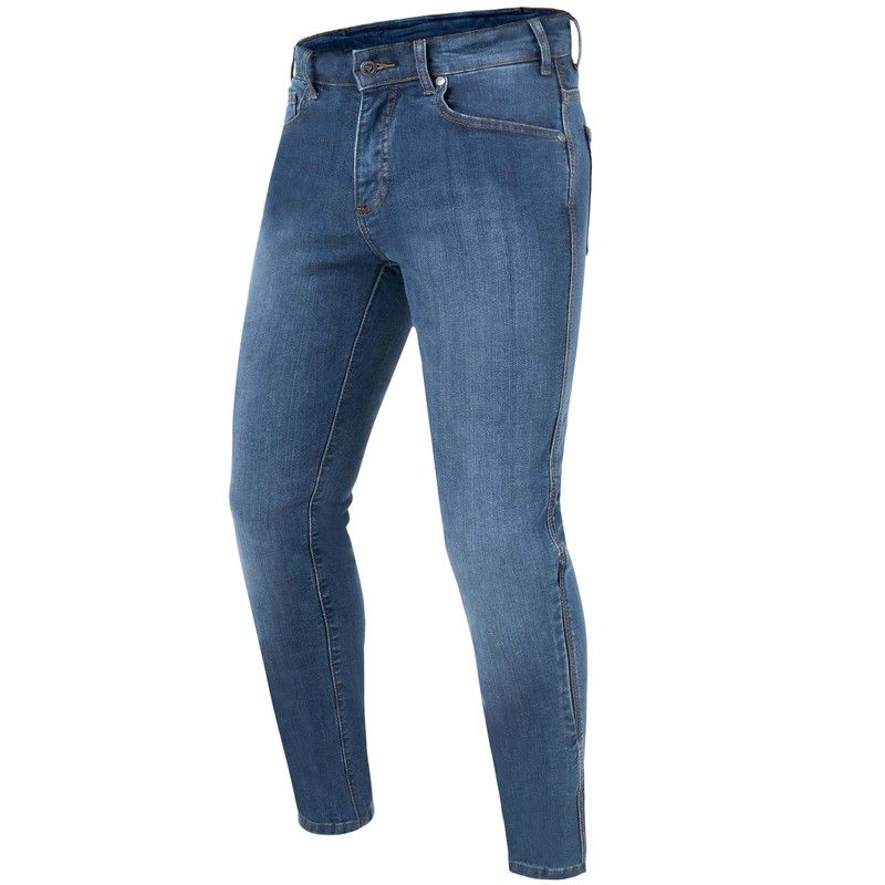 JEANSY MOTOCYKLOWE REBELHORN CLASSIC 3 SLIM FIT WASHED BLUE JEANSY MOTOCYKLOWE REBELHORN CLASSIC 3 SLIM FIT WASHED BLUE