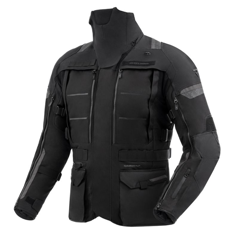 KURTKA MOTOCYKLOWA TEKSTYLNA REBELHORN CUBBY 5 BLACK 