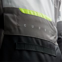 KURTKA MOTOCYKLOWA TEKSTYLNA REBELHORN CUBBY 5 BLACK GREY FLUO YELLOW 