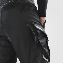SPODNIE MOTOCYKLOWE TEKSTYLNE REBELHORN CUBBY 5 BLACK GREY 