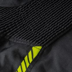 KURTKA MOTOCYKLOWA TEKSTYLNA OZONE DELTA 4 BLACK FLUO YELLOW 