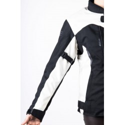KURTKA TEKSTYLNA OZONE DELTA IV LADY BLACK/LIGHT GREY 