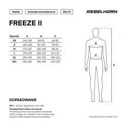 KOSZULKA TERMOAKTYWNA Z DŁUGIM RĘKAWEM REBELHORN FREEZE 2 CAMO 