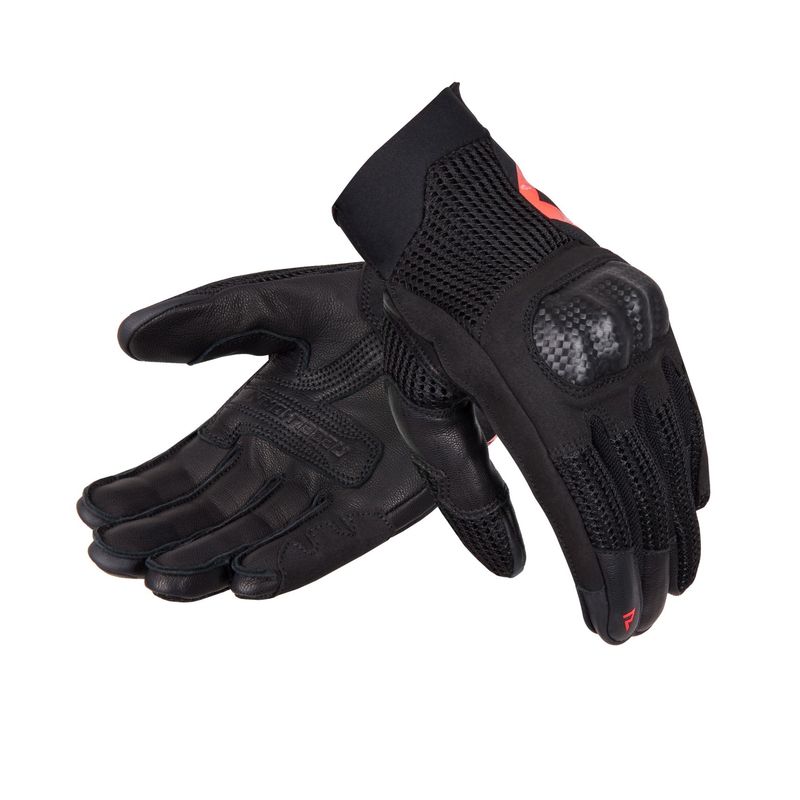 RĘKAWICE MOTOCYKLOWE REBELHORN GAP 3 BLACK FLUO RED RĘKAWICE MOTOCYKLOWE REBELHORN GAP 3 BLACK FLUO RED