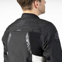 KURTKA TEKSTYLNA OZONE DELTA IV BLACK/LIGHT GREY 