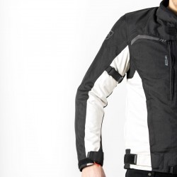 KURTKA TEKSTYLNA OZONE DELTA IV BLACK/LIGHT GREY 