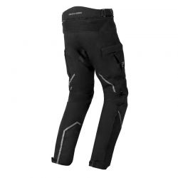 SPODNIE MOTOCYKLOWE TEKSTYLNE REBELHORN HARDY 2 BLACK (KRÓTKA NOGAWKA) 