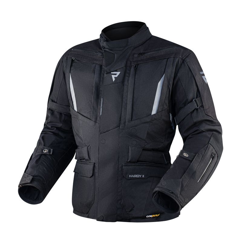 KURTKA MOTOCYKLOWA TEKSTYLNA REBELHORN HARDY 2 BLACK 
