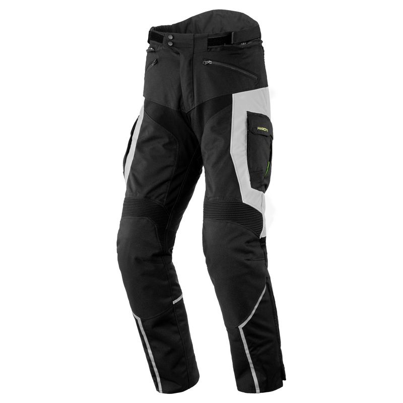 SPODNIE MOTOCYKLOWE TEKSTYLNE REBELHORN HARDY 2 BLACK GREY 