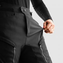 SPODNIE TEKSTYLNE REBELHORN HARDY 3.0 LADY BLACK (DŁUGA NOGAWKA) 