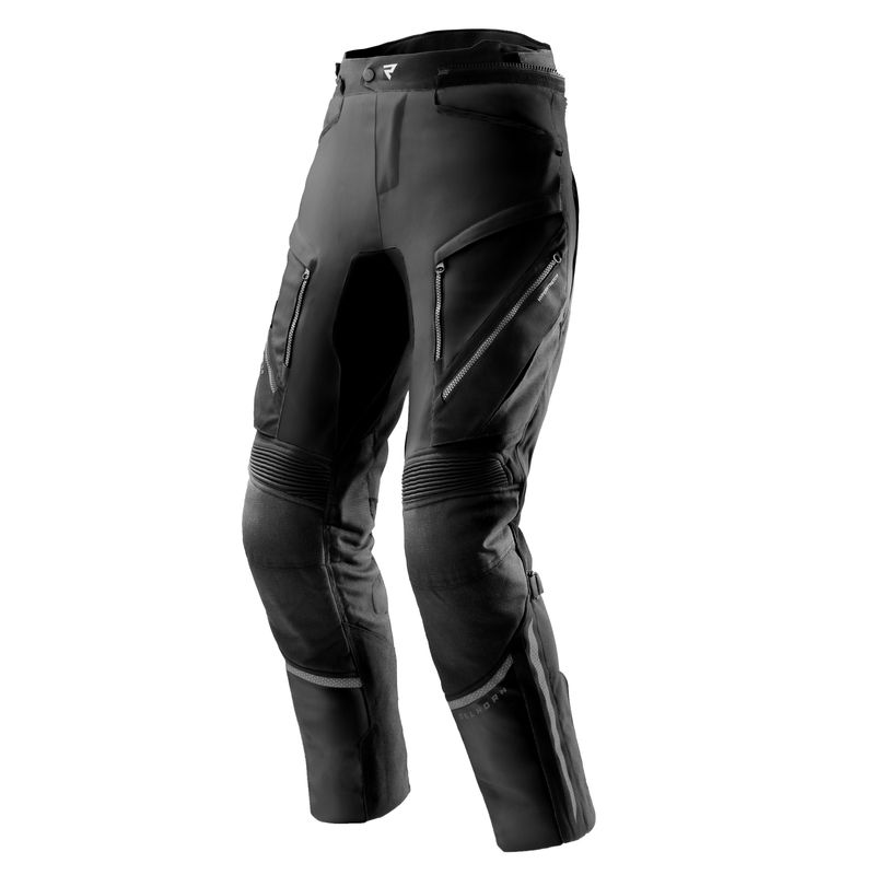 SPODNIE TEKSTYLNE REBELHORN HARDY 3.0 LADY BLACK (KRÓTKA NOGAWKA) 