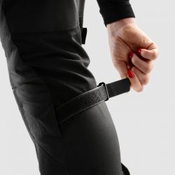 SPODNIE TEKSTYLNE REBELHORN HARDY 3.0 LADY BLACK (KRÓTKA NOGAWKA) 