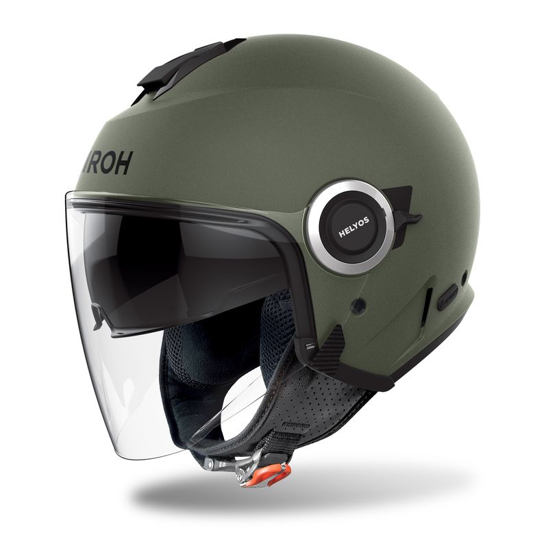 KASK MOTOCYKLOWY AIROH HELYOS COLOR MILITARY GREEN MATT 