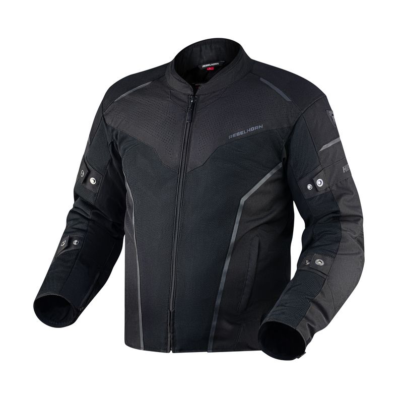 KURTKA MOTOCYKLOWA TEKSTYLNA REBELHORN HIFLOW 4 BLACK 