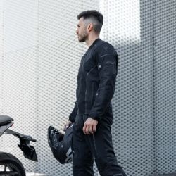 KURTKA MOTOCYKLOWA TEKSTYLNA REBELHORN HIFLOW 4 BLACK 