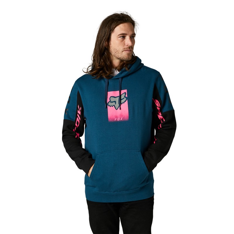 BLUZA Z KAPTUREM FOX DIER DARK INDIGO  ENDURO CROSS