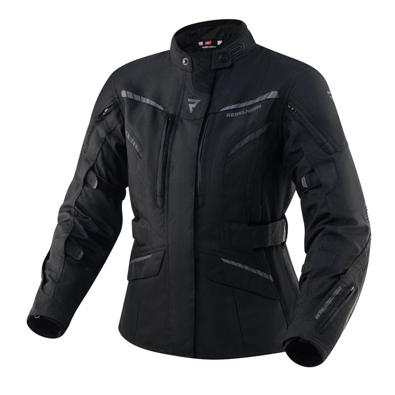 KURTKA MOTOCYKLOWA TEKSTYLNA DAMSKA REBELHORN HIKER 3 BLACK 