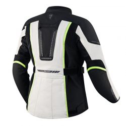 KURTKA MOTOCYKLOWA TEKSTYLNA DAMSKA REBELHORN HIKER 3 BLACK GREY FLUO YELLOW 