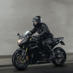 KURTKA MOTOCYKLOWA TEKSTYLNA REBELHORN HIKER 3 BLACK 