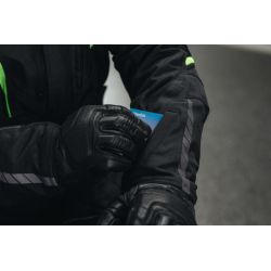 KURTKA MOTOCYKLOWA TEKSTYLNA REBELHORN HIKER 3 BLACK FLUO YELLOW 