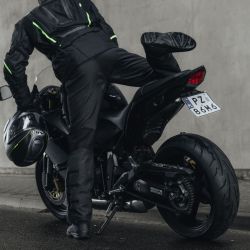 SPODNIE MOTOCYKLOWE TEKSTYLNE REBELHORN HIKER 3 BLACK 