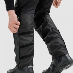SPODNIE MOTOCYKLOWE TEKSTYLNE REBELHORN HIKER 4 BLACK (KRÓTKA NOGAWKA) 