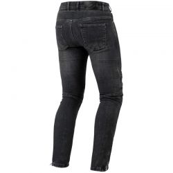 JEANSY MOTOCYKLOWE OZONE HORNET 2 WASHED BLACK 28/34