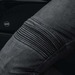 JEANSY MOTOCYKLOWE OZONE HORNET 2 WASHED BLACK 28/34