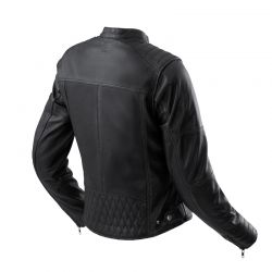 KURTKA MOTOCYKLOWA SKÓRZANA DAMSKA REBELHORN HUNTER 2 BLACK 