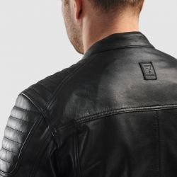 KURTKA MOTOCYKLOWA SKÓRZANA REBELHORN HUNTER 2 BLACK 