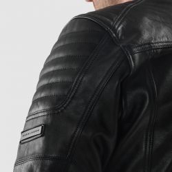 KURTKA MOTOCYKLOWA SKÓRZANA REBELHORN HUNTER 2 BLACK 