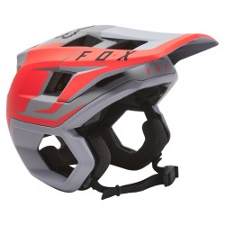 KASK ROWEROWY FOX DROPFRAME PRO SIDESWIPE LIGHT GREY  ENDURO CROSS