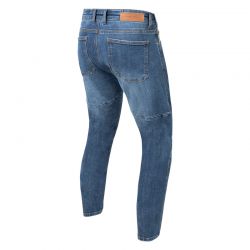 JEANSY MOTOCYKLOWE REBELHORN RAGE 2 TAPERED FIT WASHED BLUE 
