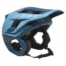 KASK ROWEROWY FOX DROPFRAME PRO SIDESWIPE LIGHT BLUE  ENDURO CROSS