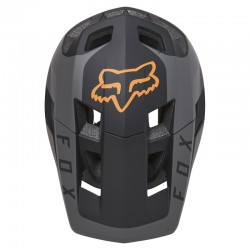 KASK ROWEROWY FOX DROPFRAME PRO SIDESWIPE BLACK/GOLD  ENDURO CROSS