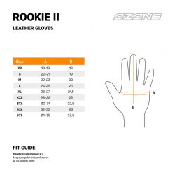 RĘKAWICE MOTOCYKLOWE OZONE ROOKIE 2 BLACK 