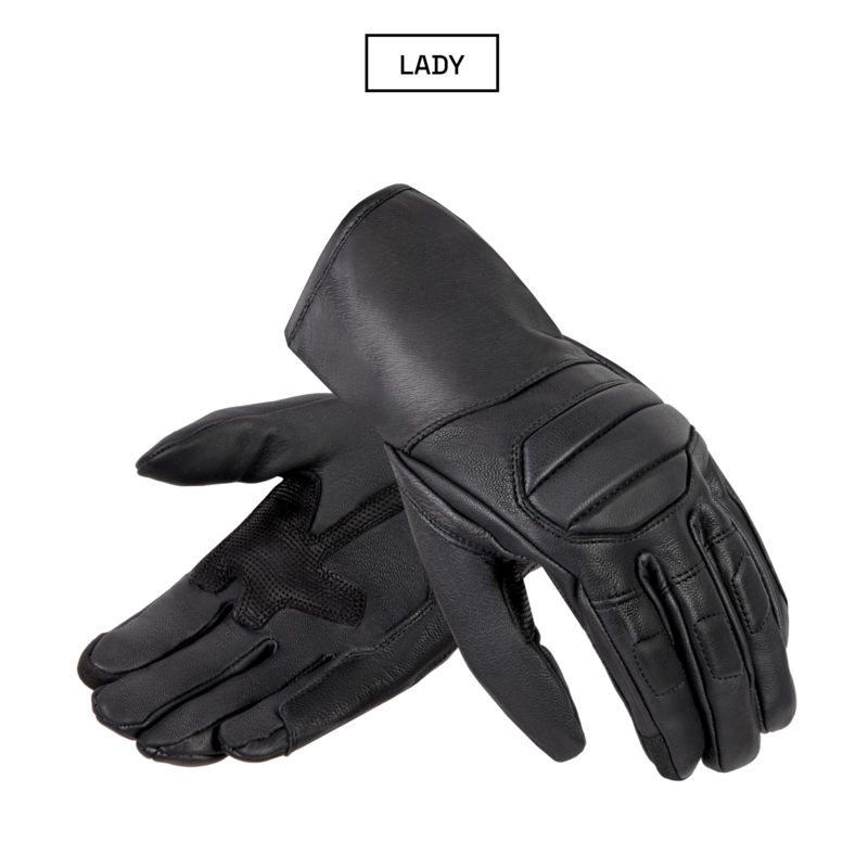 RĘKAWICE MOTOCYKLOWE DAMSKIE OZONE ROOKIE 2 BLACK 