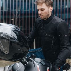KURTKA MOTOCYKLOWA TEKSTYLNA REBELHORN SCANDAL 2 BLACK 