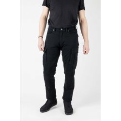 JEANSY MOTOCYKLOWE OZONE SHADOW 2 BLACK 28/34