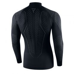 KOSZULKA TERMOAKTYWNA Z DŁUGIM RĘKAWEM REBELHORN THERM 2 BLACK GREY 